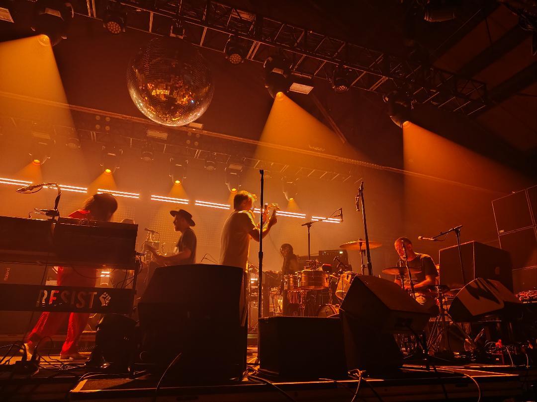 LCD Soundsystem Nancy's synth setup